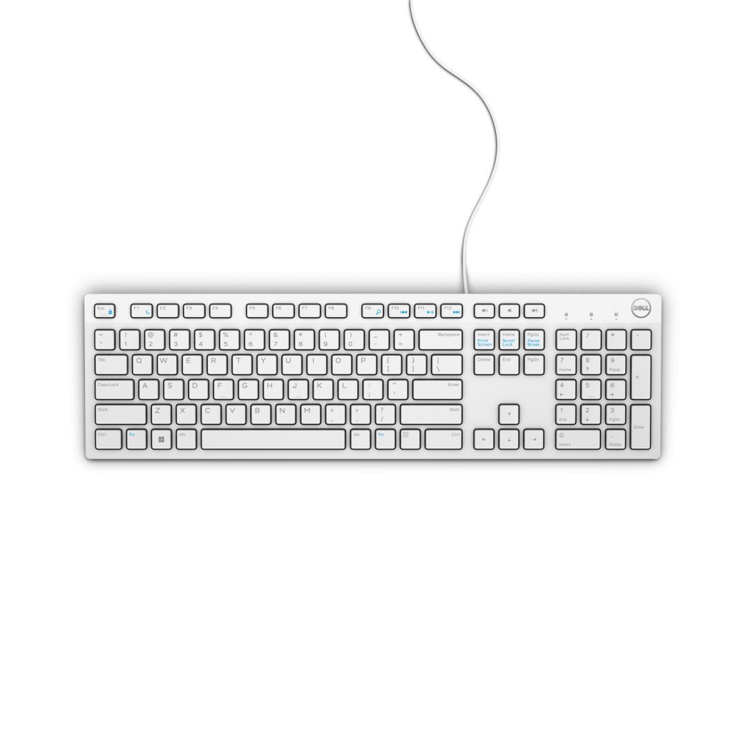 Dell KB216 USB Keyboard White US Dell KB216 USB Keyboard White US