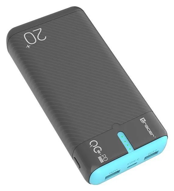 Tracer EnerGen 20000mAh PowerBank Black/Blue Tracer EnerGen 20000mAh PowerBank Black/Blue