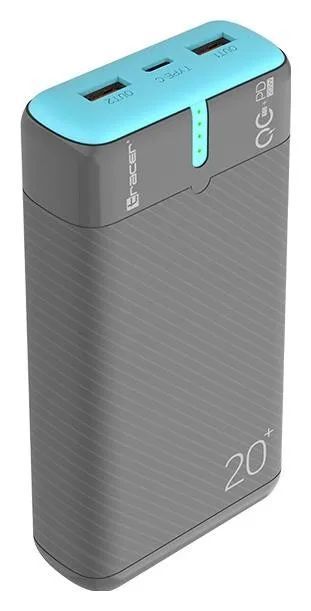Tracer EnerGen 20000mAh PowerBank Black/Blue Tracer EnerGen 20000mAh PowerBank Black/Blue