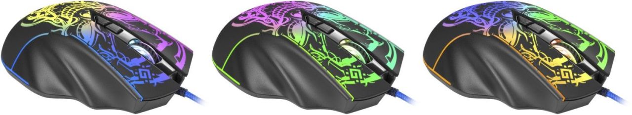 Defender Bulletstorm GM-928 RGB Gaming Mouse Black Defender Bulletstorm GM-928 RGB Gaming Mouse Black