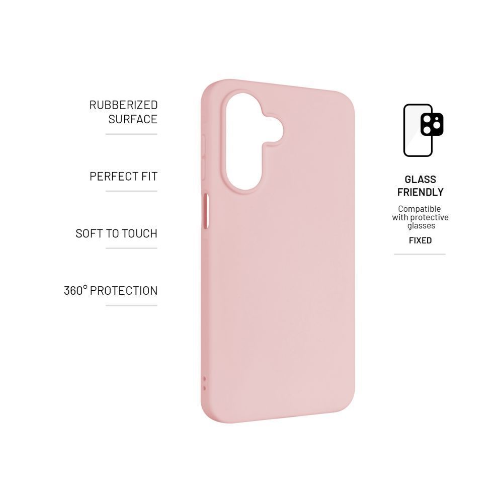 FIXED Story hátlap Samsung Galaxy A17 4G/5G készülékhez, rózsaszín