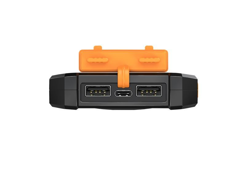 Logilink Solar 10,000 mAh Powerbank Black Logilink Solar 10,000 mAh Powerbank Black