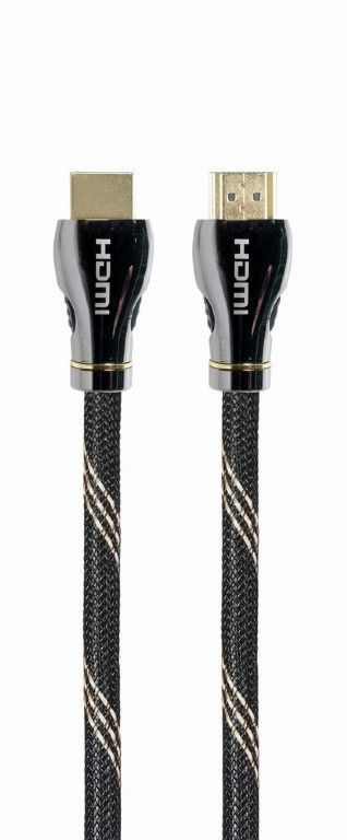 Gembird Ultra High speed HDMI cable with Ethernet 8K premium series 3m Black Gembird Ultra High speed HDMI cable with Ethernet 8K premium series 3m Black