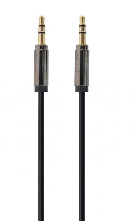 Gembird CCAP-444-0.75M 3.5 mm stereo audio cable 0,75m Black Gembird CCAP-444-0.75M 3.5 mm stereo audio cable 0,75m Black