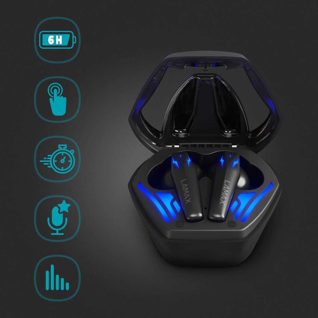 Lamax Heroes Ninja 1 Bluetooth Headset Black Lamax Heroes Ninja 1 Bluetooth Headset Black