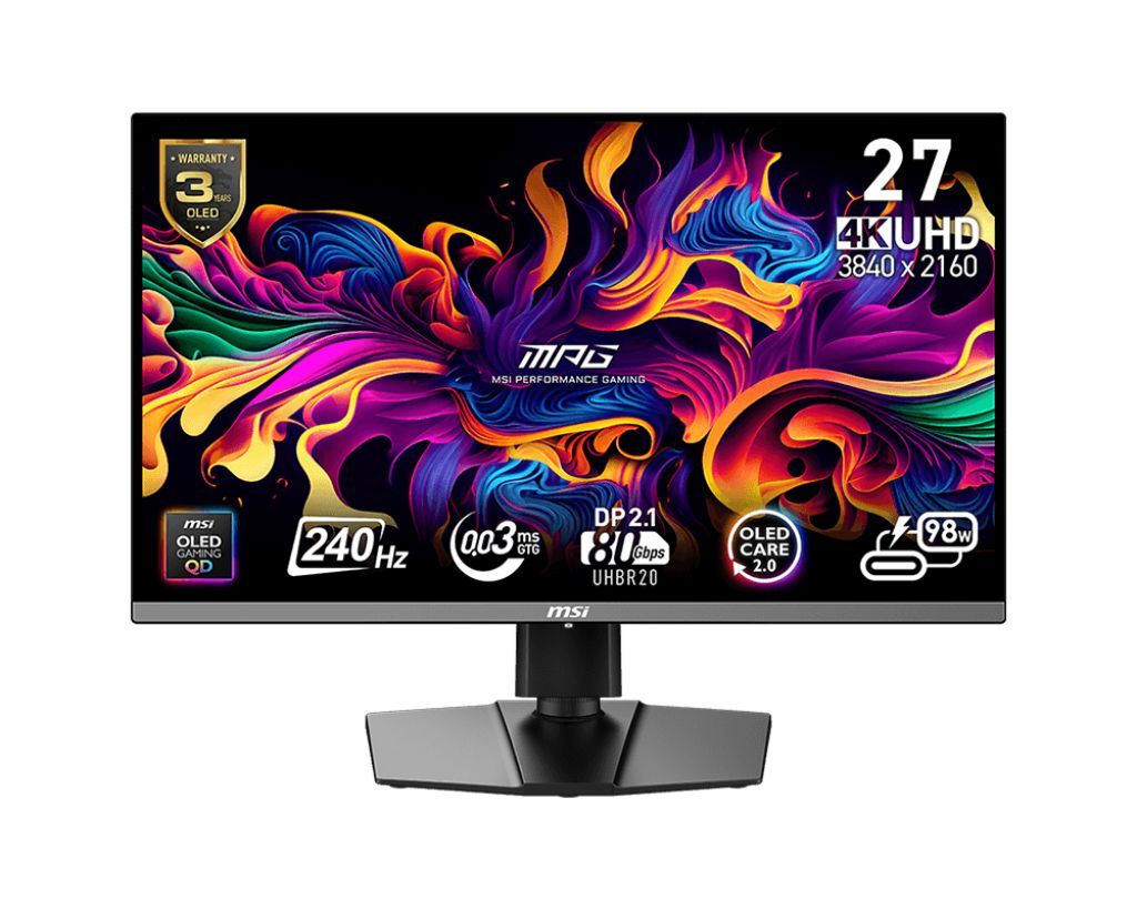 Msi 26,5" MPG 272URX QD-OLED Msi 26,5" MPG 272URX QD-OLED