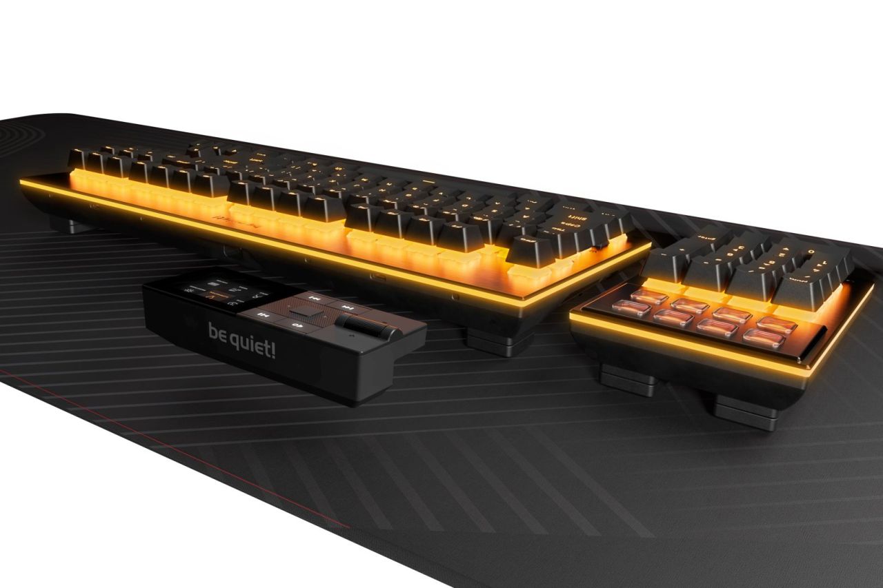 Be quiet! Dark Mount Silent Linear Gaming Keyboard Black US Be quiet! Dark Mount Silent Linear Gaming Keyboard Black US