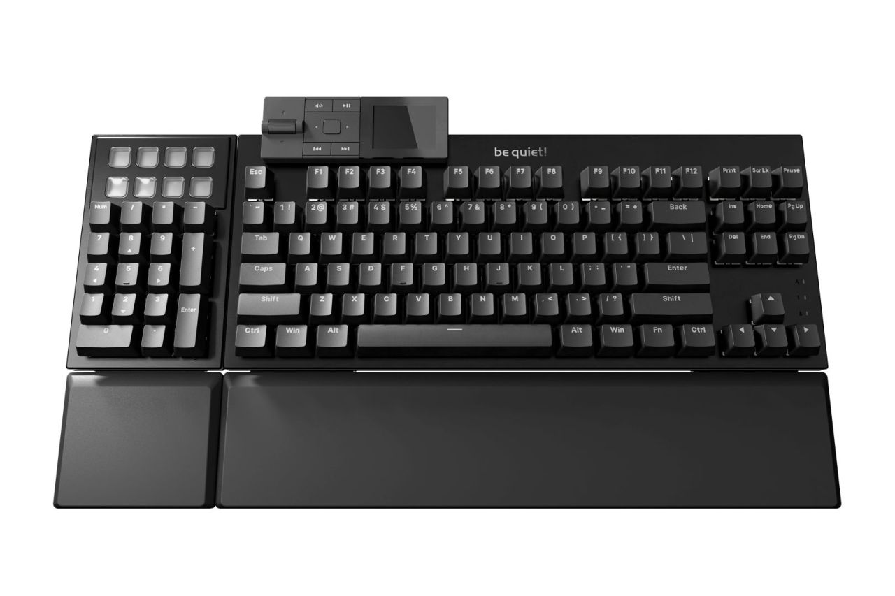 Be quiet! Dark Mount Silent Linear Gaming Keyboard Black US Be quiet! Dark Mount Silent Linear Gaming Keyboard Black US