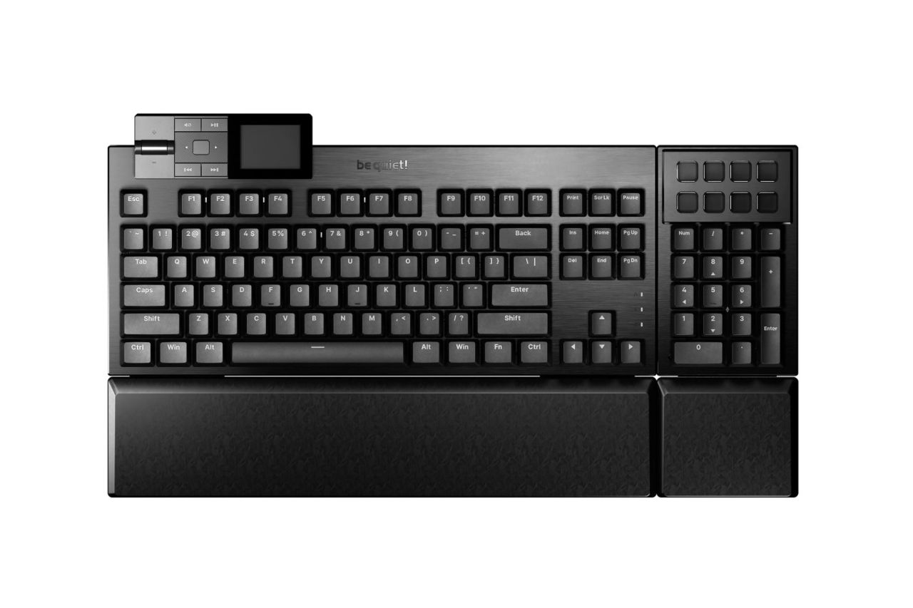 Be quiet! Dark Mount Silent Tactile Gaming Keyboard Black US Be quiet! Dark Mount Silent Tactile Gaming Keyboard Black US
