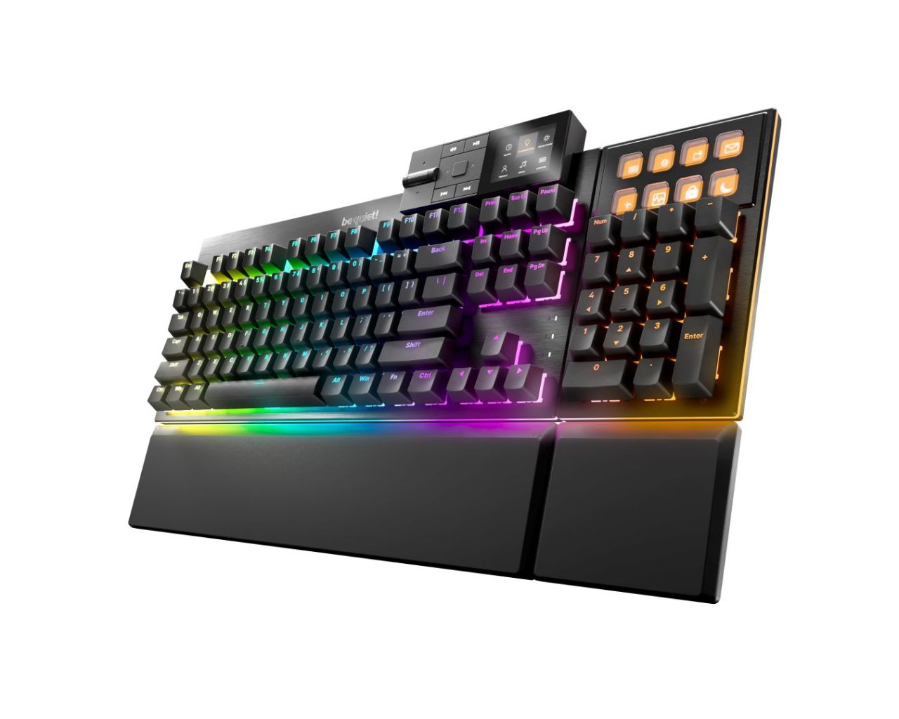 Be quiet! Dark Mount Silent Tactile Gaming Keyboard Black US Be quiet! Dark Mount Silent Tactile Gaming Keyboard Black US
