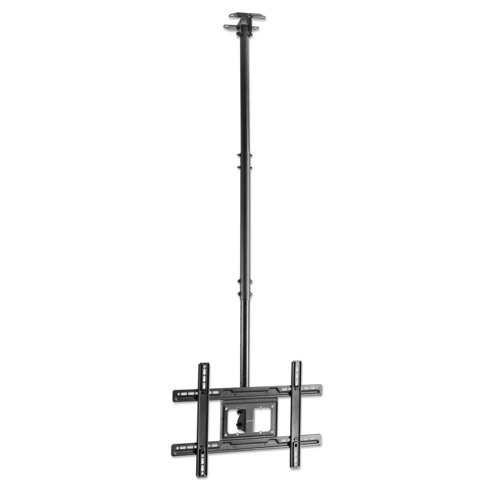Manhattan Full-Motion Height-Adjustable TV Ceiling Mount 37"-80" Black