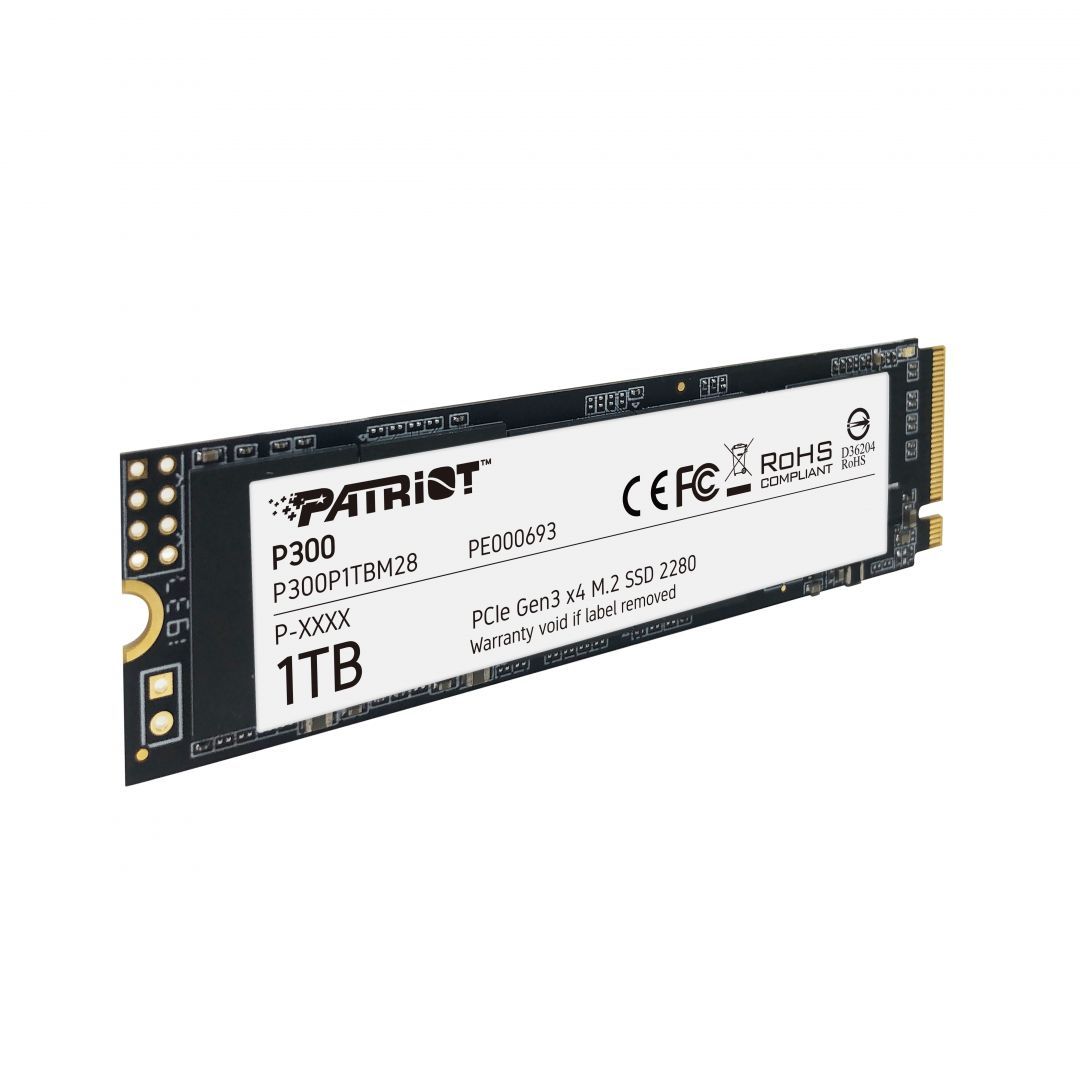 Patriot 1TB M.2 2280 NVMe P300 Patriot 1TB M.2 2280 NVMe P300