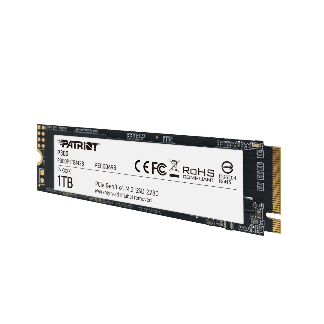 Patriot 1TB M.2 2280 NVMe P300 Patriot 1TB M.2 2280 NVMe P300