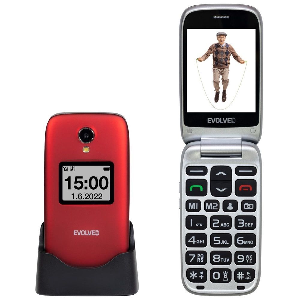 Evolveo EasyPhone EP-771 FS Red Evolveo EasyPhone EP-771 FS Red