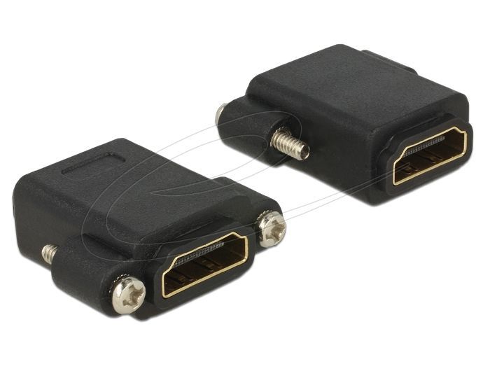 DeLock High Speed HDMI female to HDMI famale adapter Black