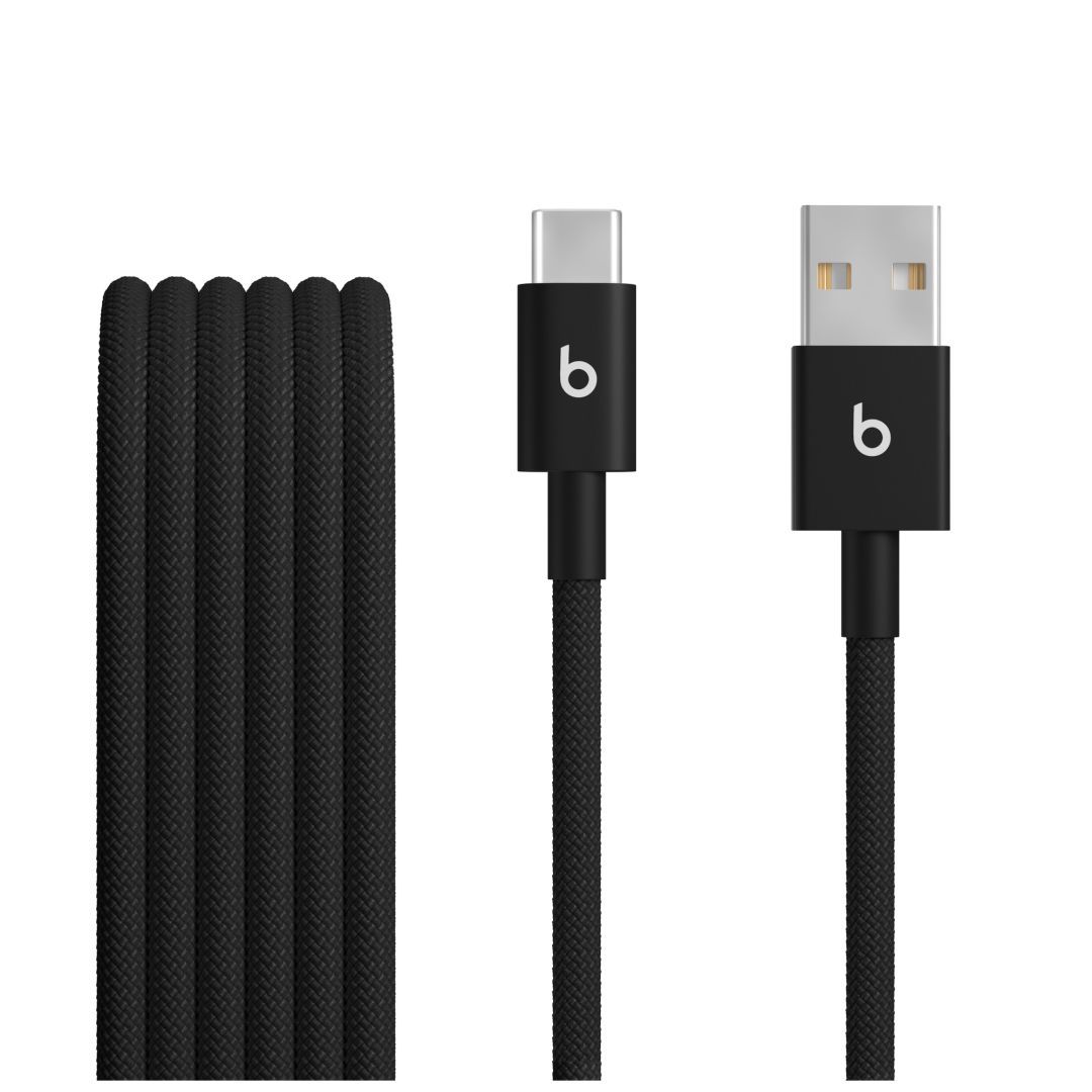 Apple Beats USB-A to USB-C Woven Cable 1,5m Bolt Black (Two-Pack) Apple Beats USB-A to USB-C Woven Cable 1,5m Bolt Black (Two-Pack)