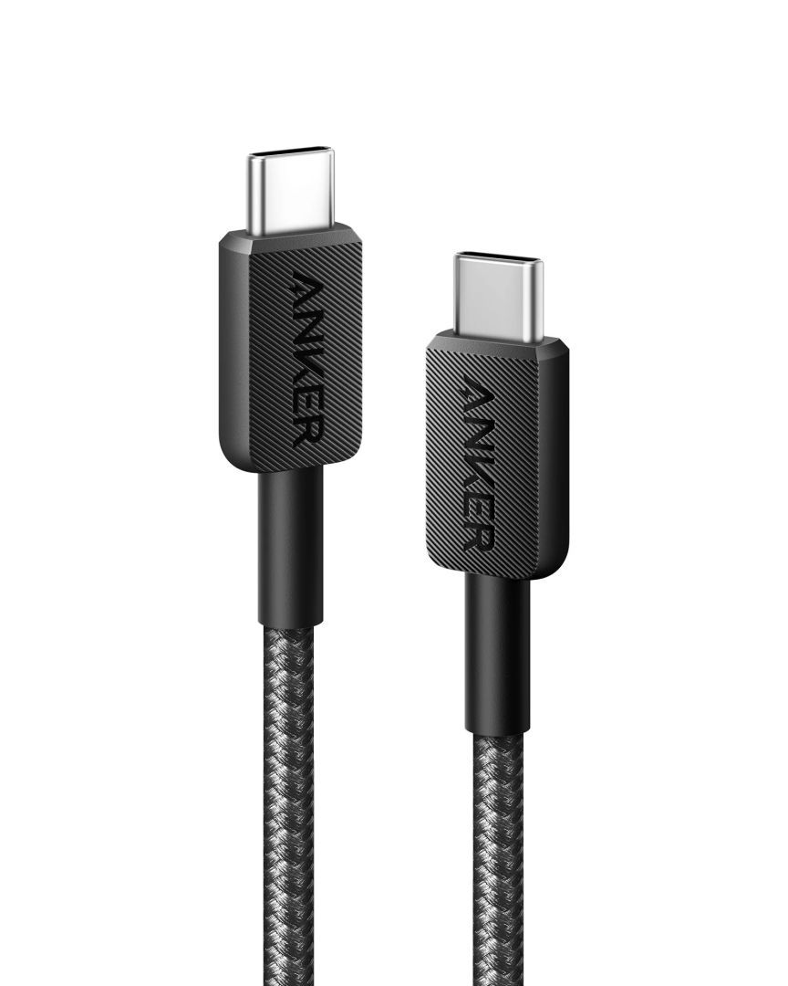 ANKER 322 USB-C to USB-C Cable 1,8m Black ANKER 322 USB-C to USB-C Cable 1,8m Black