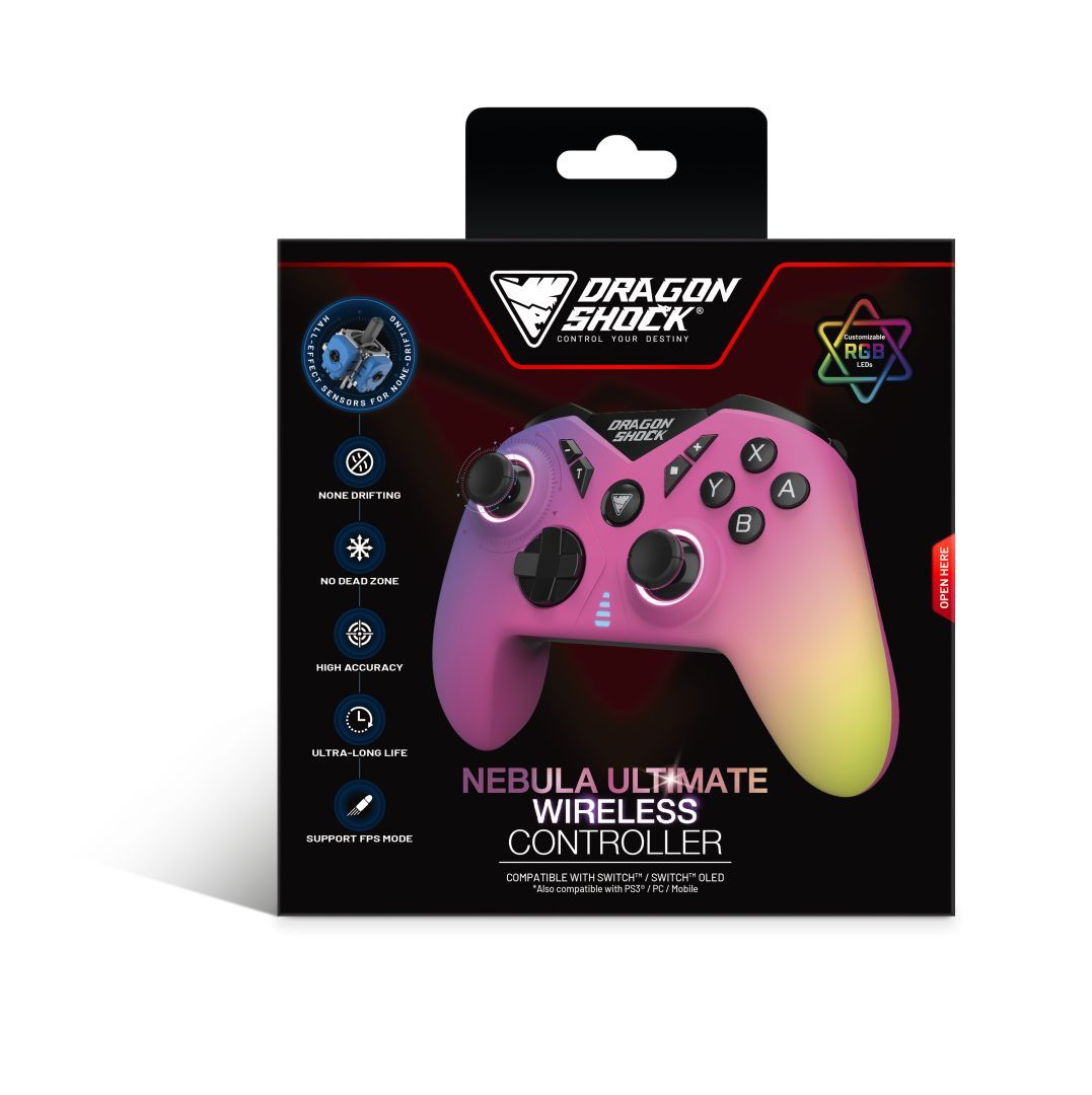 Dragonshock Nebula Pro Bluetooth Gamepad Candy Dragonshock Nebula Pro Bluetooth Gamepad Candy