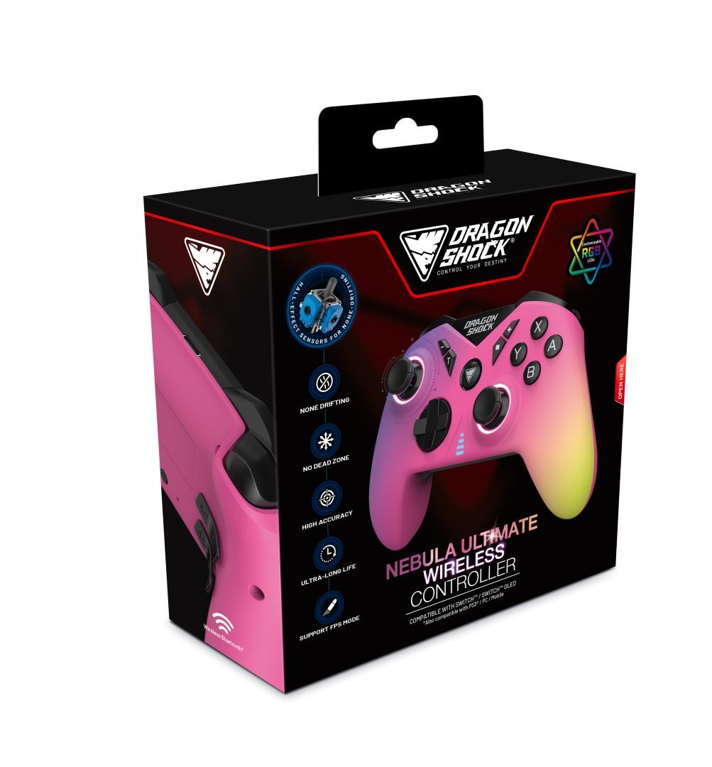 Dragonshock Nebula Pro Bluetooth Gamepad Candy Dragonshock Nebula Pro Bluetooth Gamepad Candy