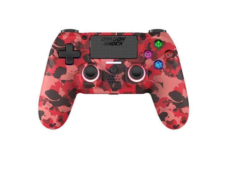 Dragonshock Mizar Bluetooth Gamepad Red Camo Dragonshock Mizar Bluetooth Gamepad Red Camo