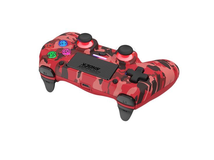 Dragonshock Mizar Bluetooth Gamepad Red Camo Dragonshock Mizar Bluetooth Gamepad Red Camo