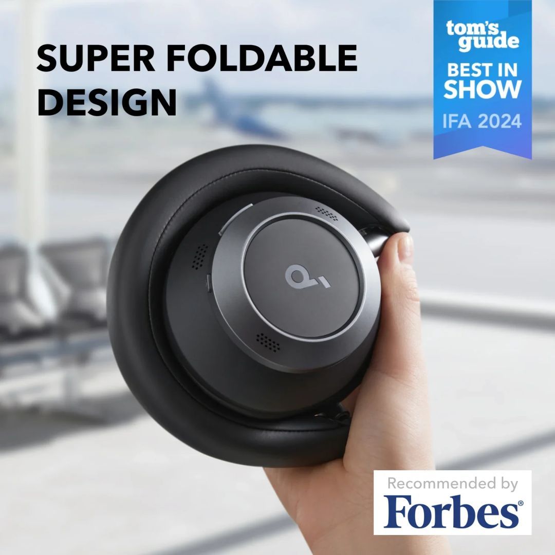 ANKER Space One Pro Bluetooth Headset Jet Black ANKER Space One Pro Bluetooth Headset Jet Black