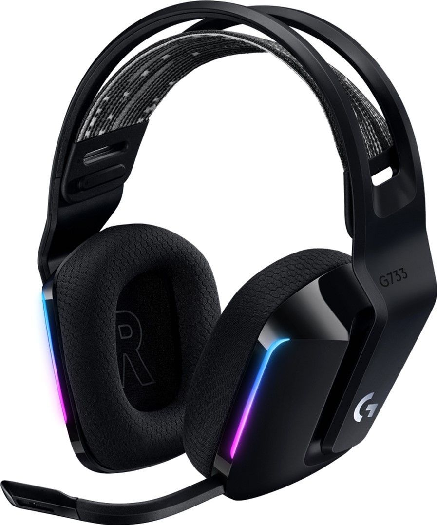 Logitech G733 Lightspeed Wireless RGB Headset Black Logitech G733 Lightspeed Wireless RGB Headset Black