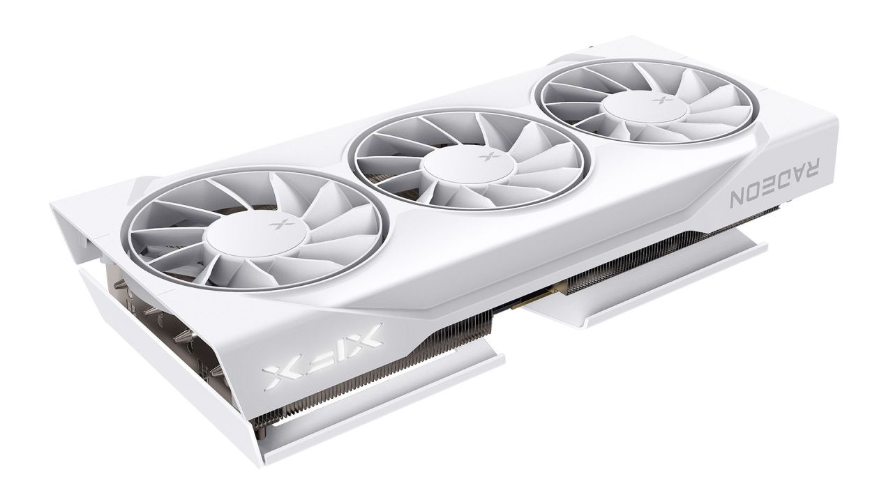 XFX RX9060 XT OC 16GB DDR6 Swift Triple Fan Gaming Edition White XFX RX9060 XT OC 16GB DDR6 Swift Triple Fan Gaming Edition White