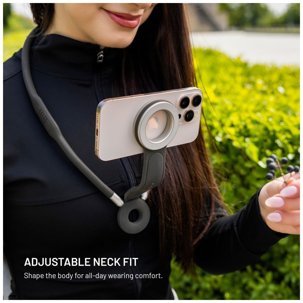 FIXED Creator nyakba akasztható telefontartó, szürke FIXED Creator nyakba akasztható telefontartó, szürke