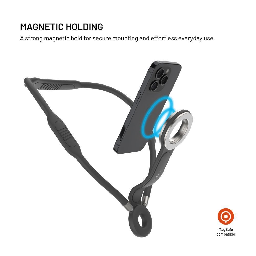 FIXED Creator nyakba akasztható telefontartó, szürke FIXED Creator nyakba akasztható telefontartó, szürke