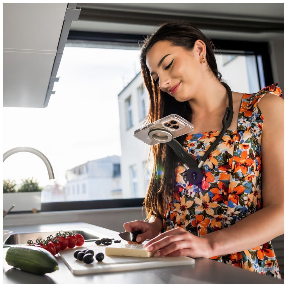 FIXED Creator nyakba akasztható telefontartó, szürke FIXED Creator nyakba akasztható telefontartó, szürke