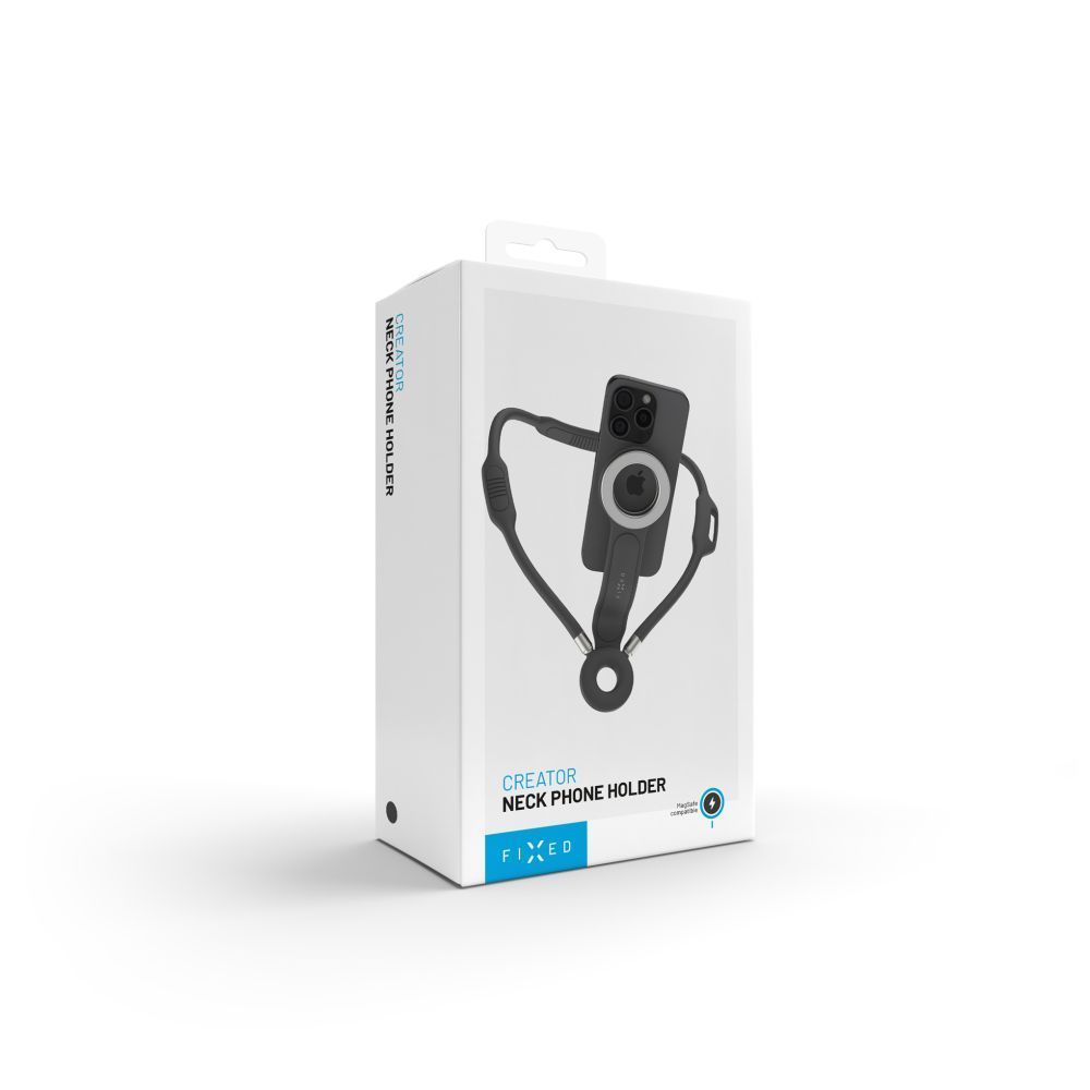 FIXED Creator nyakba akasztható telefontartó, szürke FIXED Creator nyakba akasztható telefontartó, szürke