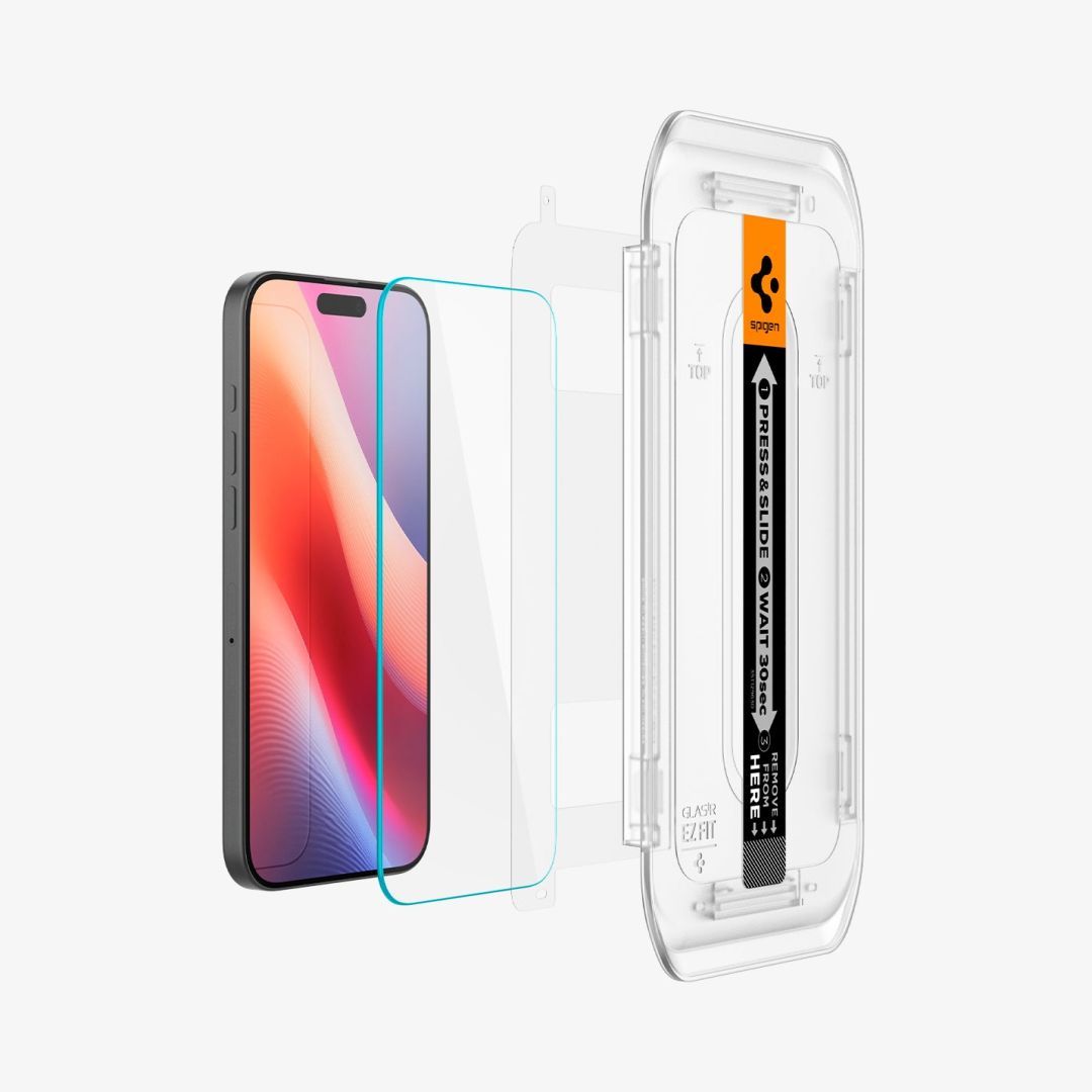 Spigen Glass tR EZ Fit 2 Pack iPhone 16 Pro Max Transparency Spigen Glass tR EZ Fit 2 Pack iPhone 16 Pro Max Transparency