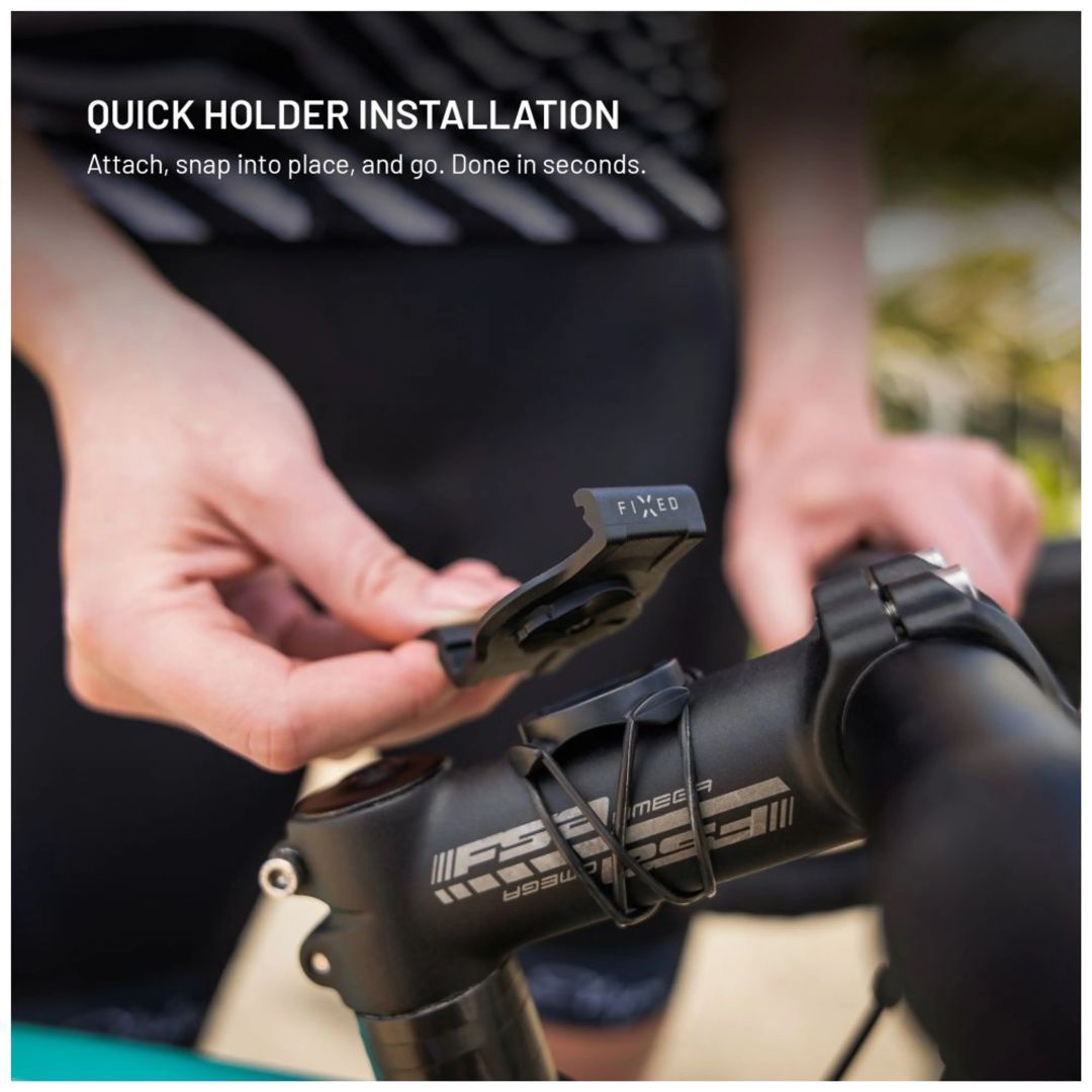 FIXED Dock for Garmin 22mm Black