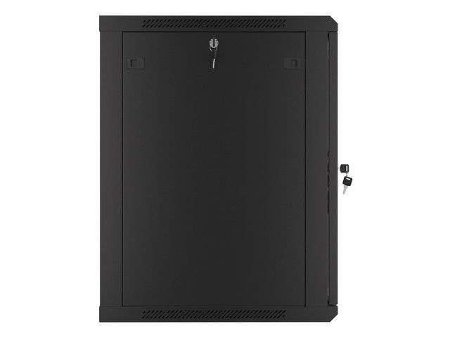 Lanberg 19" 15U Falra szerelhető Rackszekrény Black Lanberg 19" 15U Falra szerelhető Rackszekrény Black