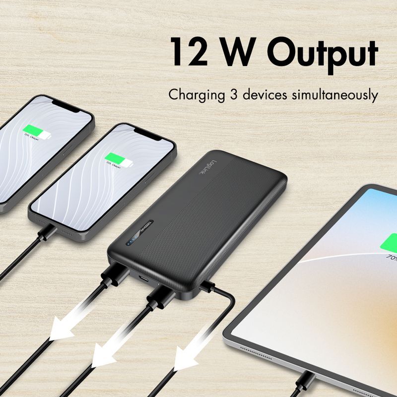 Logilink 10000 mAh PowerBank Black Logilink 10000 mAh PowerBank Black