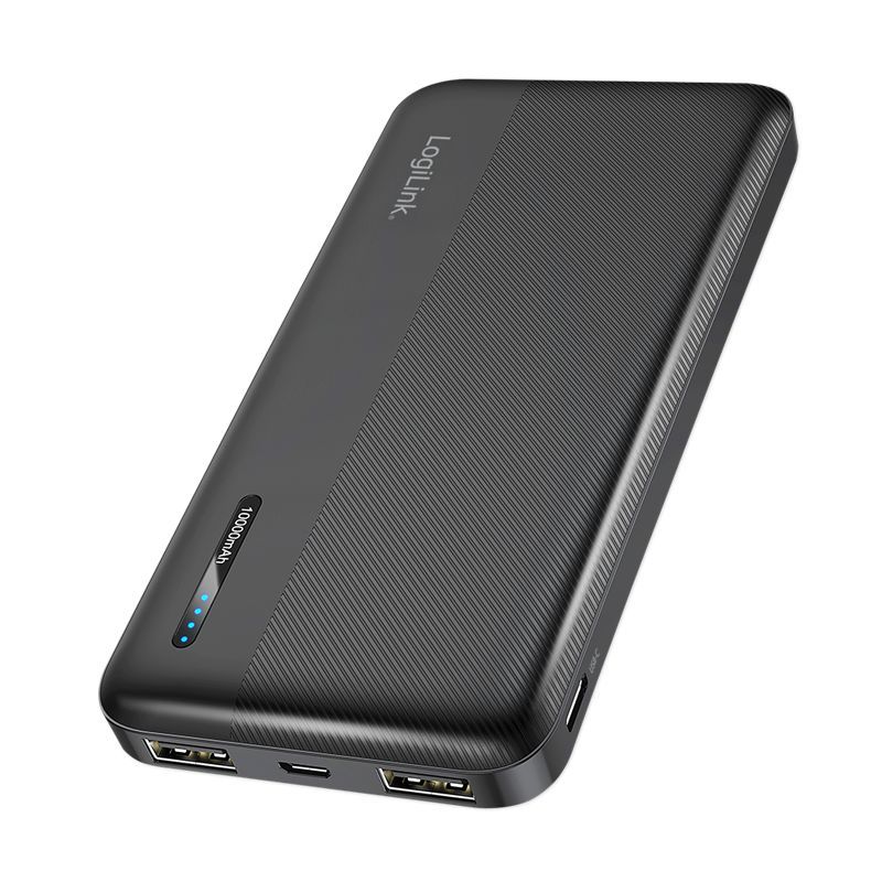Logilink 10000 mAh PowerBank Black Logilink 10000 mAh PowerBank Black