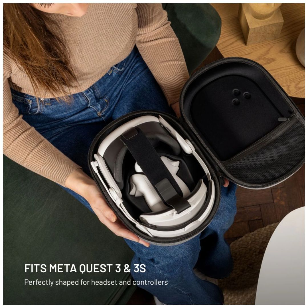 FIXED VR Protective case for Meta Quest 3/3S Gray FIXED VR Protective case for Meta Quest 3/3S Gray