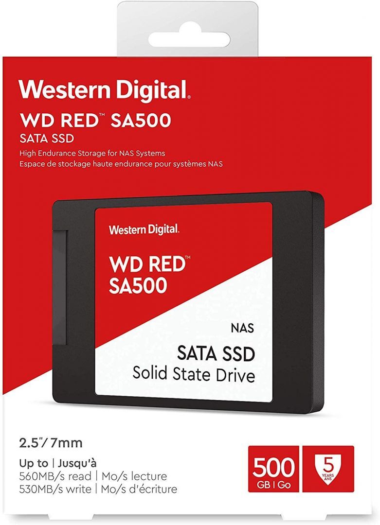 Western Digital 500GB 2,5" SATA3 SA500 Red Western Digital 500GB 2,5" SATA3 SA500 Red