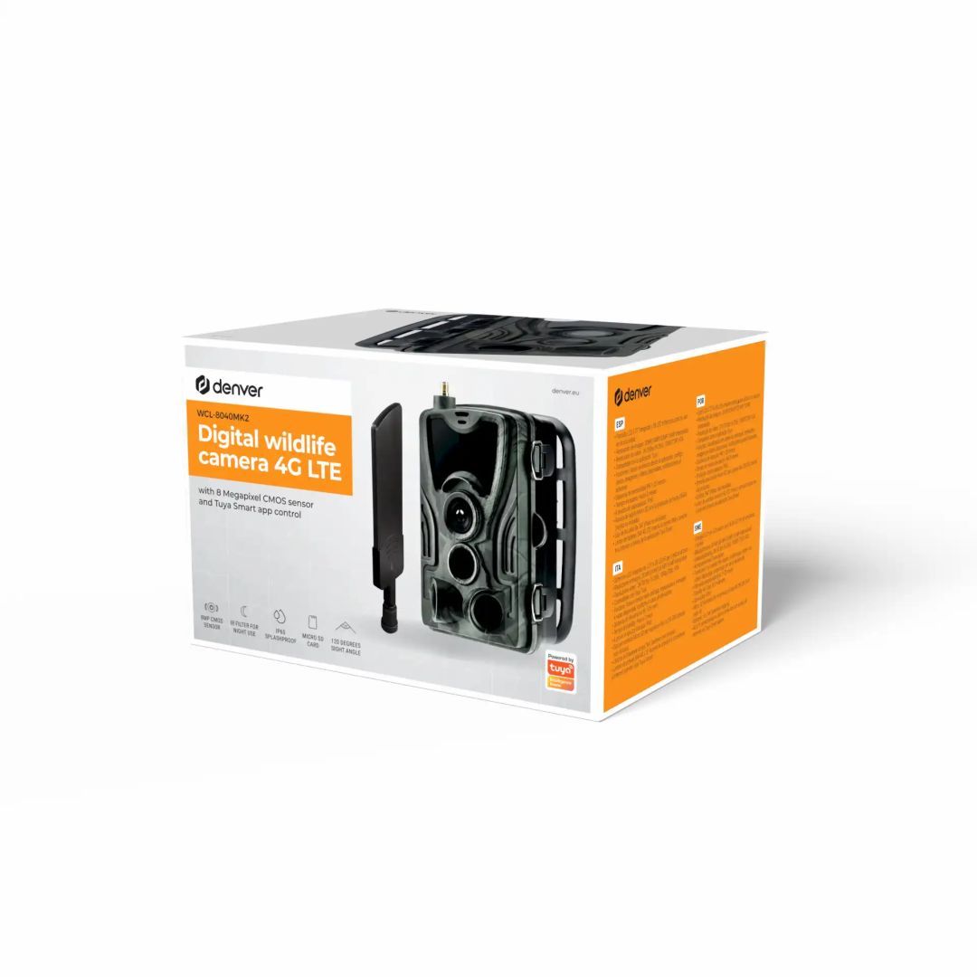 Denver WCL-8040MK2 4G Tuya Wildlife Camera Denver WCL-8040MK2 4G Tuya Wildlife Camera