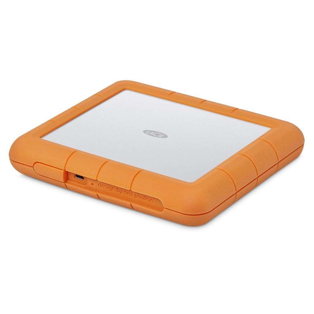 LaCie 8TB 2,5" USB3.1 Rugged RAID Shuttle Silver/Orange