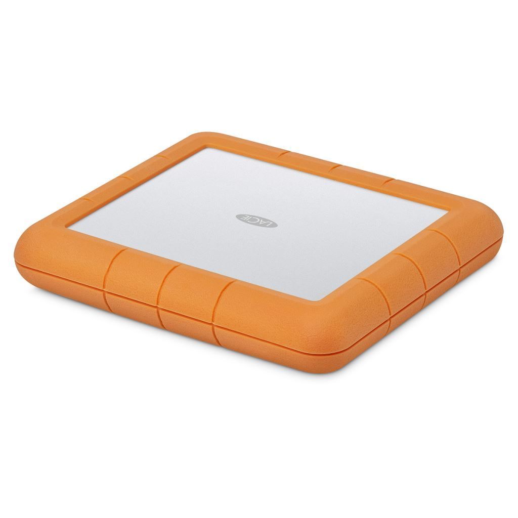 LaCie 8TB 2,5" USB3.1 Rugged RAID Shuttle Silver/Orange
