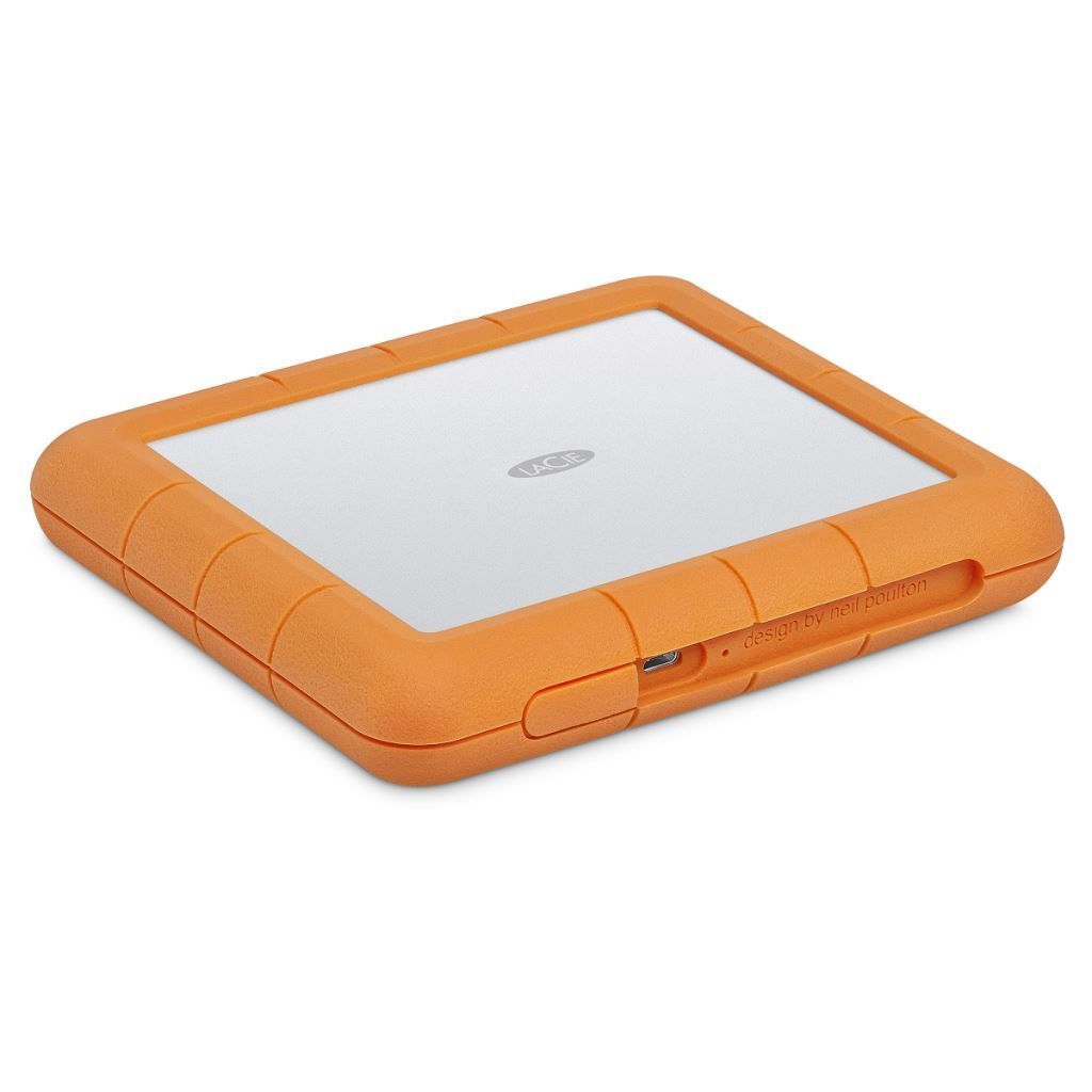 LaCie 8TB 2,5" USB3.1 Rugged RAID Shuttle Silver/Orange