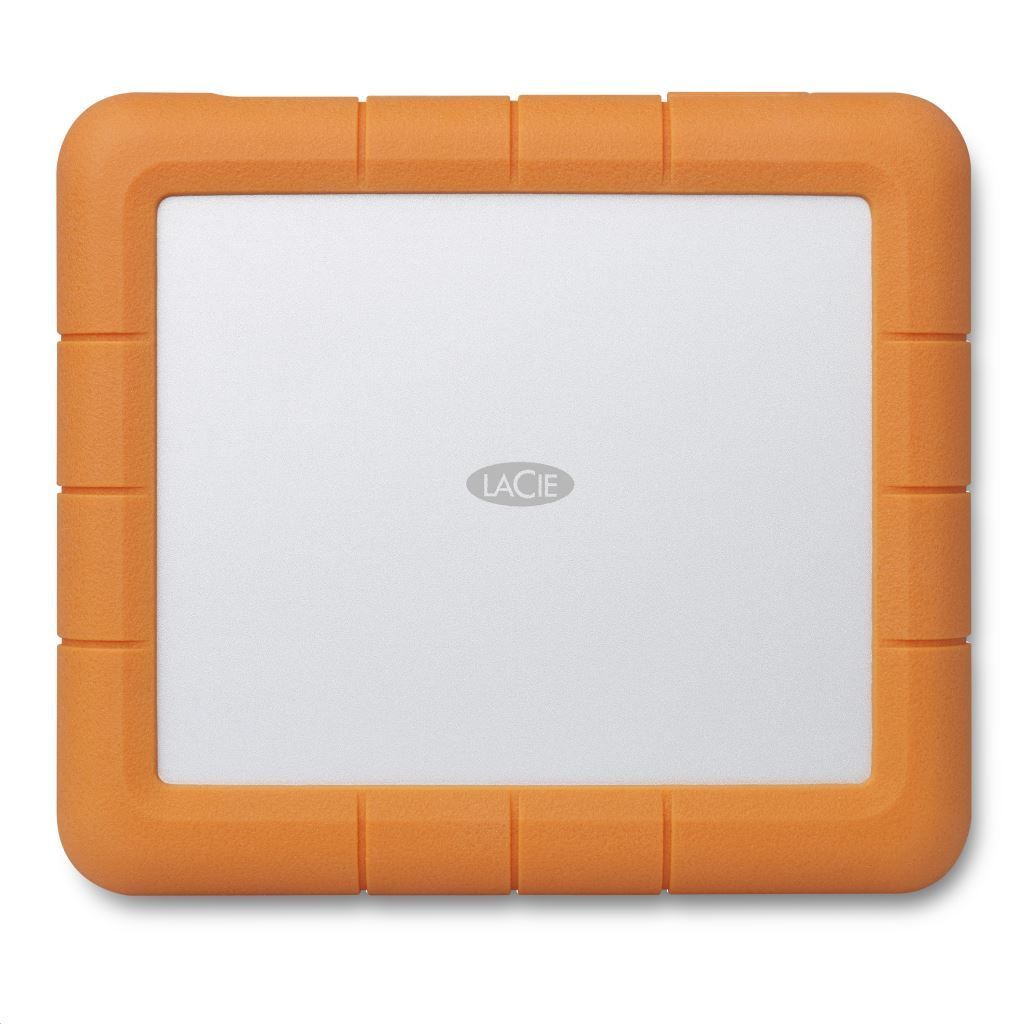 LaCie 8TB 2,5" USB3.1 Rugged RAID Shuttle Silver/Orange