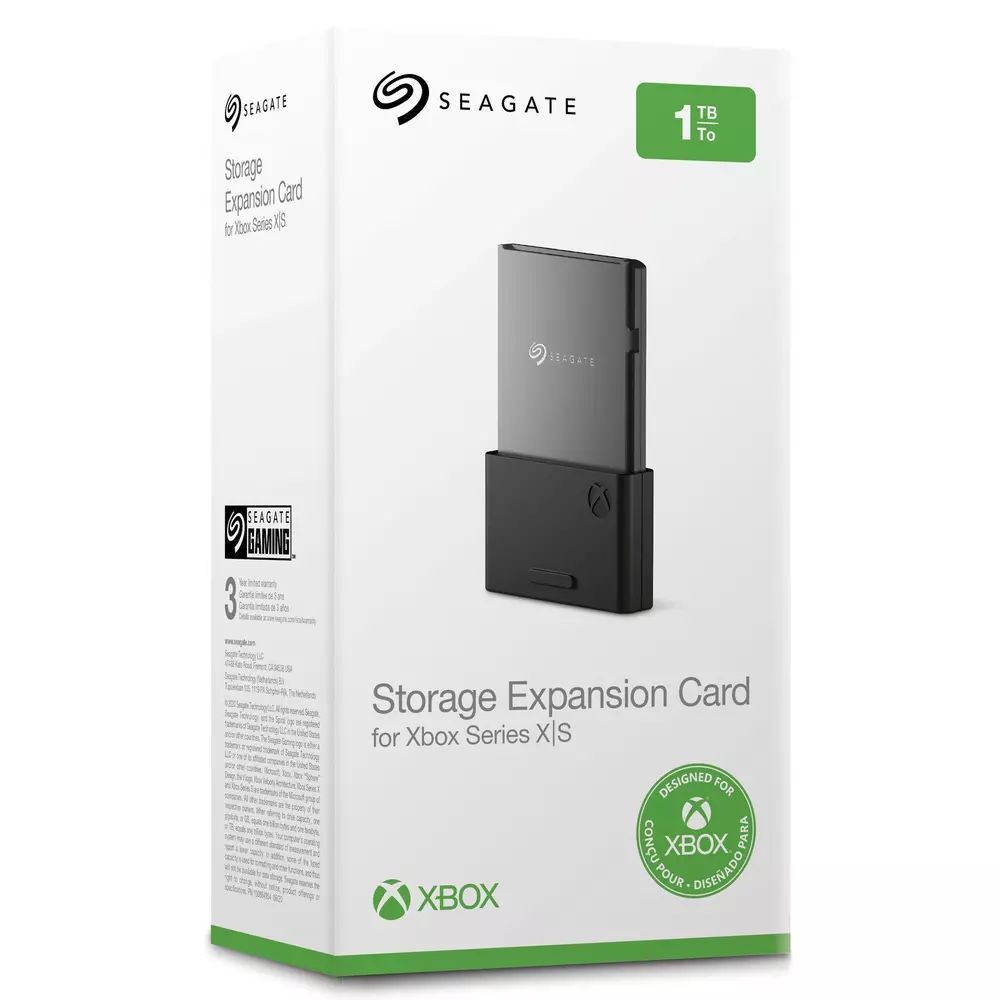 Seagate 1TB Storage Expansion Card for Xbox Series X|S Black Seagate 1TB Storage Expansion Card for Xbox Series X|S Black