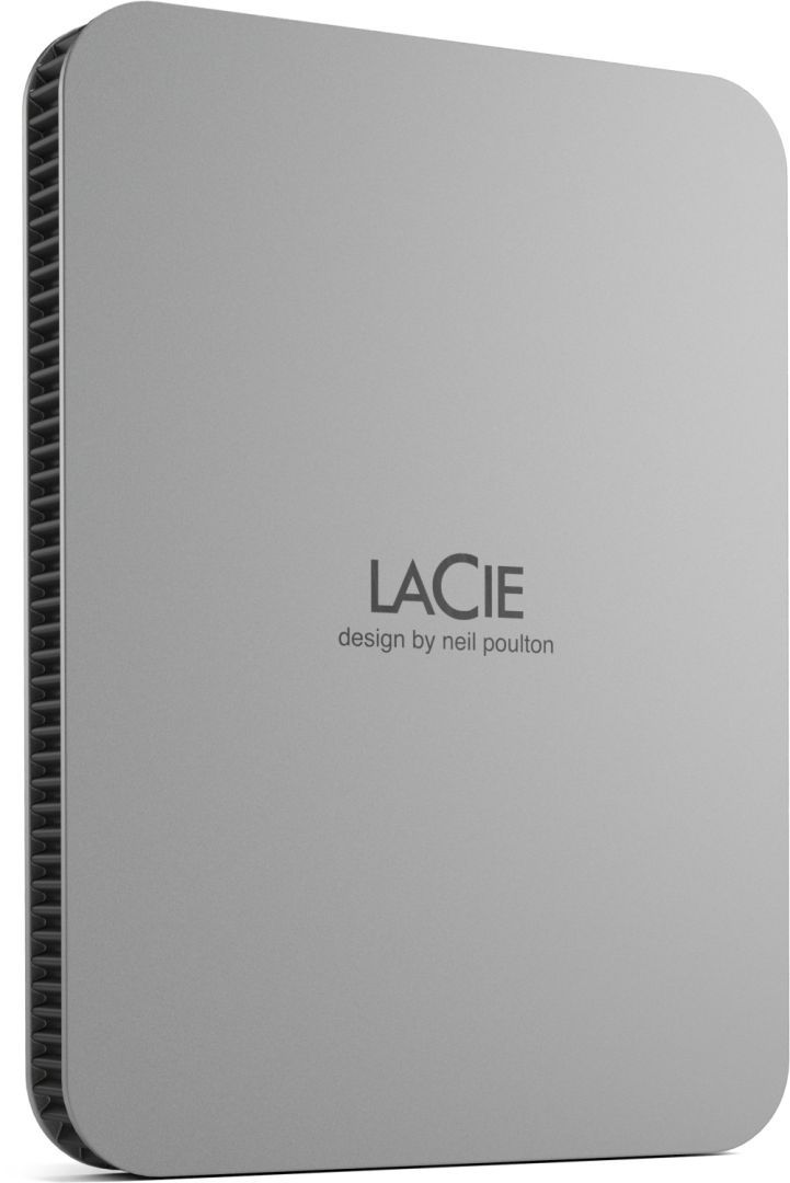 LaCie 1TB 2,5" USB3.1 Type-C Moon Silver LaCie 1TB 2,5" USB3.1 Type-C Moon Silver