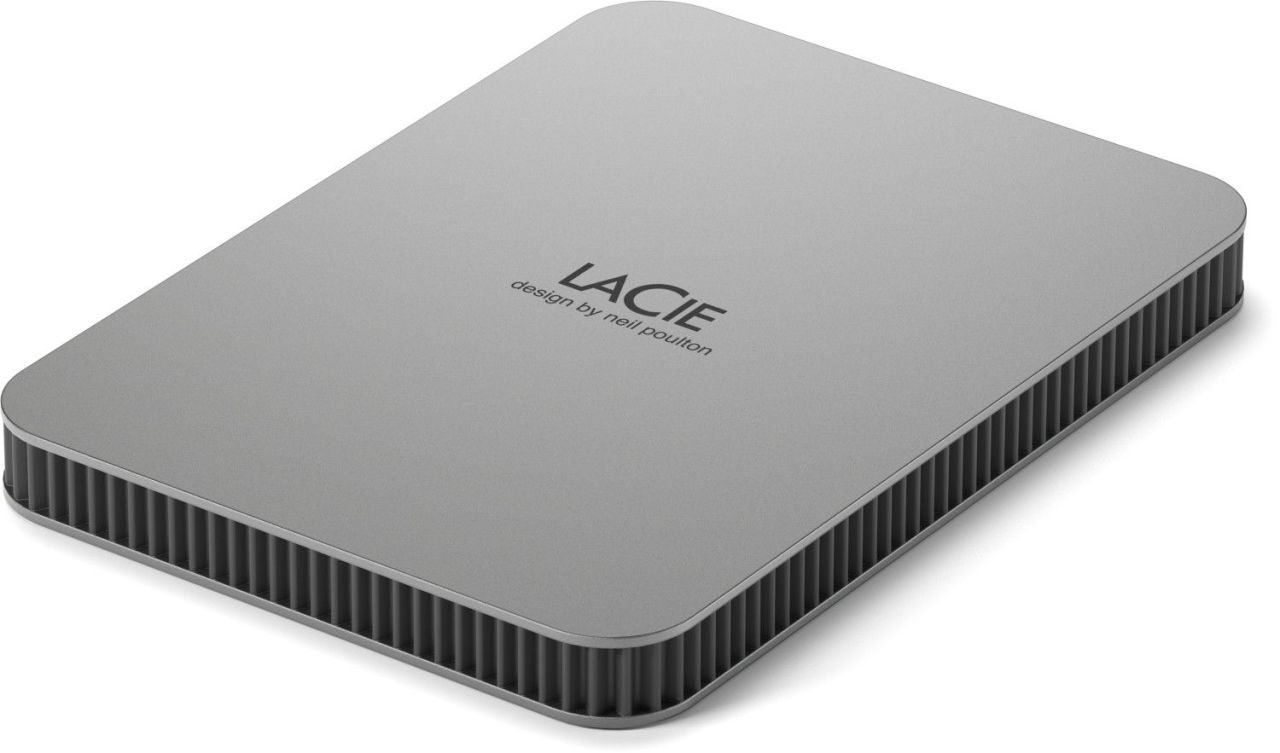 LaCie 1TB 2,5" USB3.1 Type-C Moon Silver LaCie 1TB 2,5" USB3.1 Type-C Moon Silver