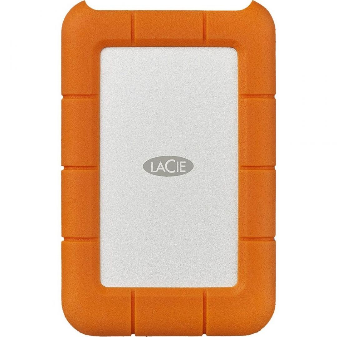 LaCie 5TB 2,5" USB3.1 Rugged USB-C Silver/Orange LaCie 5TB 2,5" USB3.1 Rugged USB-C Silver/Orange