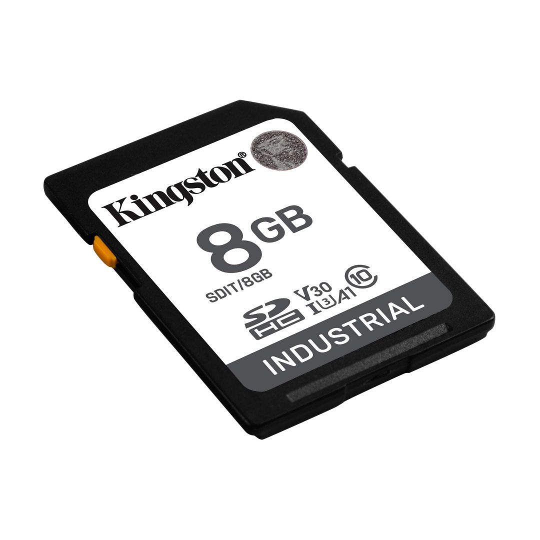 Kingston 8GB SDHC Industrial Class 10 U3 V30 A1 Kingston 8GB SDHC Industrial Class 10 U3 V30 A1