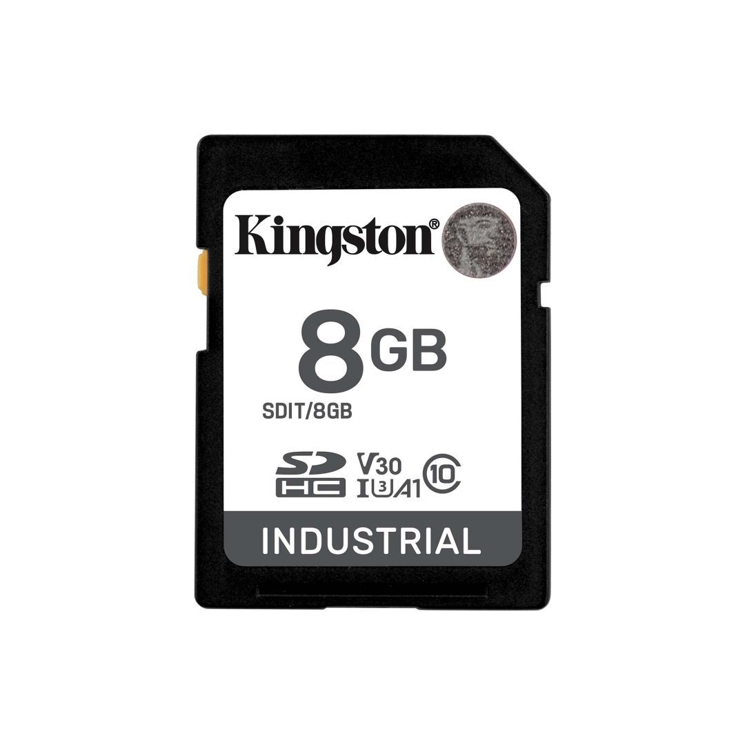 Kingston 8GB SDHC Industrial Class 10 U3 V30 A1 Kingston 8GB SDHC Industrial Class 10 U3 V30 A1
